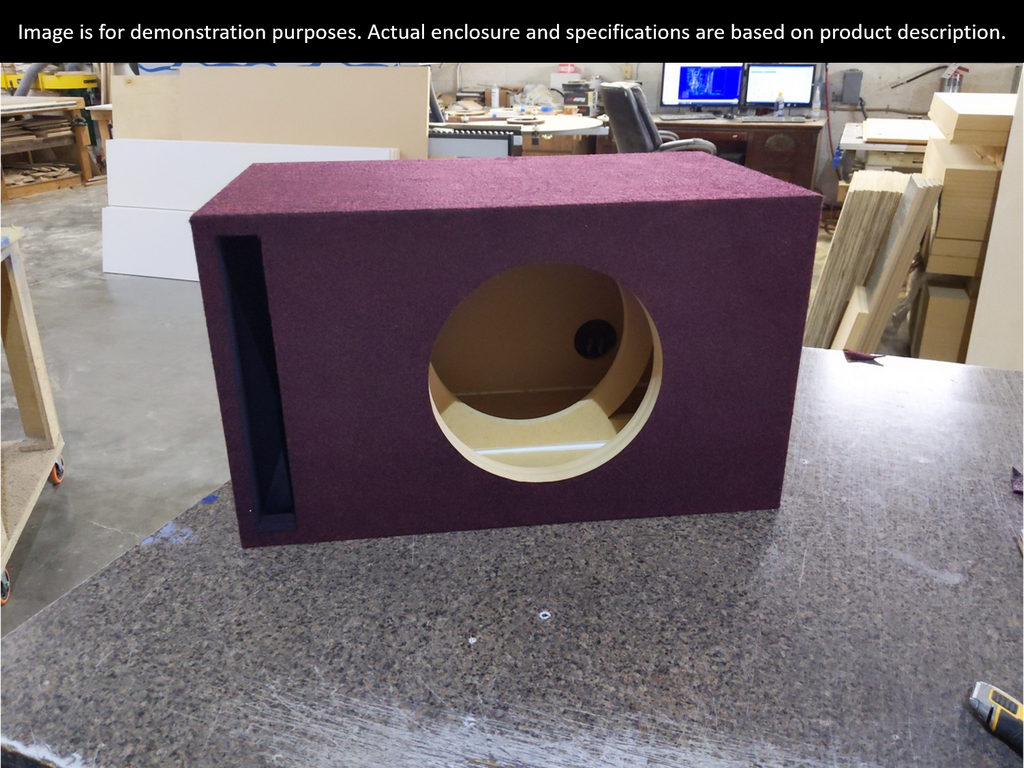 Stage 2 Ported Enclosure for Single Alpine r-w10