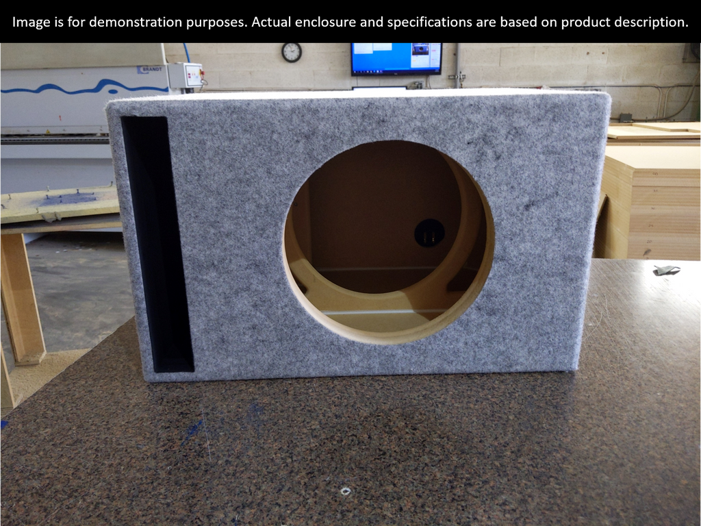 Stage 3 Dual Ported MDF Subwoofer Enclosure For JL Audio 13W7AE – Sonix Enclosures